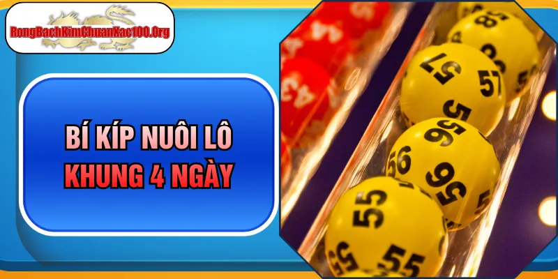 Bí Kíp Nuôi Lô Khung 4 Ngày Hiệu Quả Được Áp Dụng Rộng Rãi